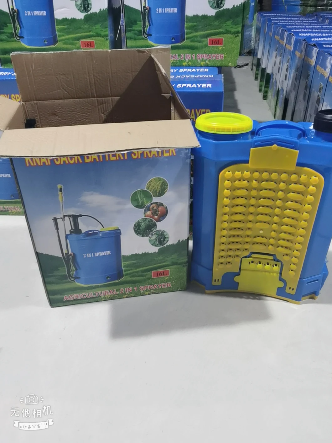 Taizhou Happy Farm Good Quality 16L/18L/20L Agricultural Knapsack/Backpack Battery Electric Type Pump 2 In1 Power Sprayer
